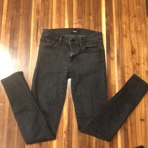 J Brand Black Skinny Jeans - Size 27